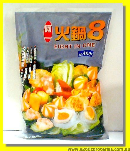 Frozen Eight in One Hot Pot Fish Balls- Buy Asian Groceries Online
