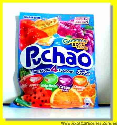 Puchao Fruit Soda Flavours Soft Candy