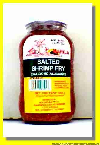 Salted Shrimp Fry Bagoong Alamang