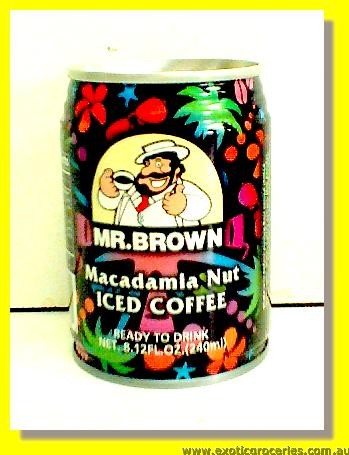 Macadamia Nut Iced Coffee