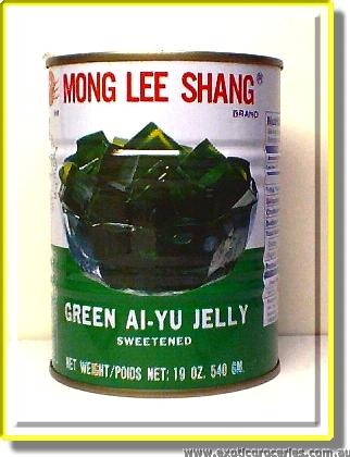 Green Ai-Yu Jelly Sweetened