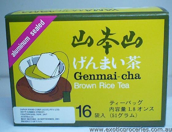 Genmai-cha Brown Rice Tea 16 Bags