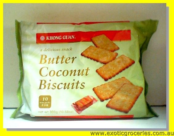 Butter Coconut Biscuits (10 mini packs)