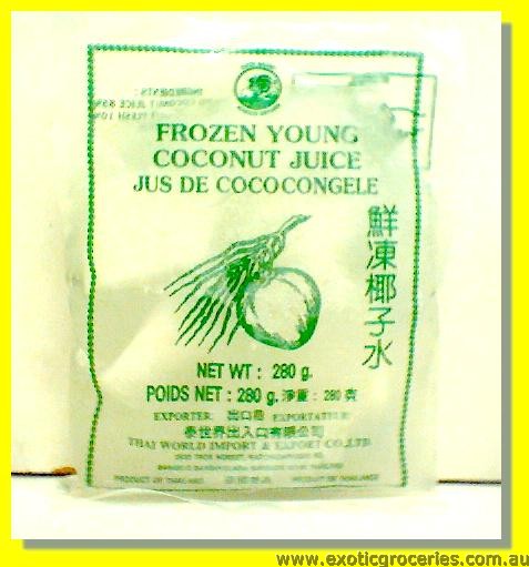 Frozen Young Coconut Juice (BAG)