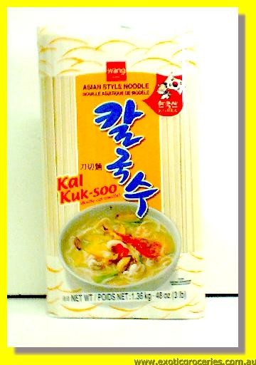 Asian Style Noodle Knife Cut Noodle Kal Kuk Soo
