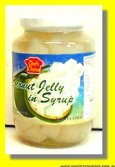 Coconut Jelly in Syrup