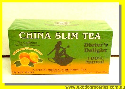China Slim Tea With Natural Citrus
