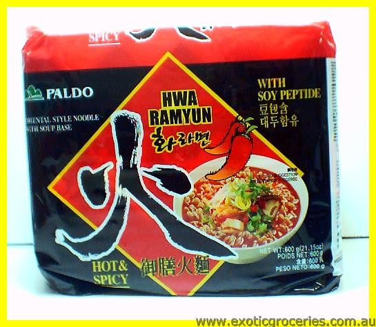 Hwa Ramyun Oriental Noodle with Hot & Spicy Soup Base