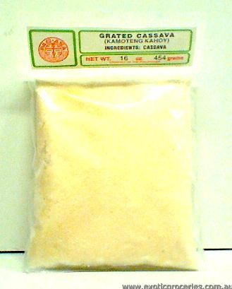 Frozen Grated Cassava (Kamoteng Kahoy)