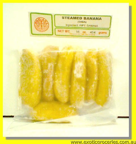 Frozen Steamed Banana