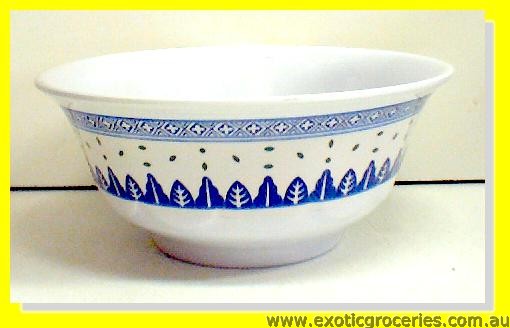 Blue Melamine Bowl Rice Pattern 5265TM