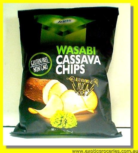 Wasabi Cassava Chips (Gluten Free)