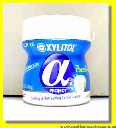 Xylitol Power Mint Sugar Free Gum Blue