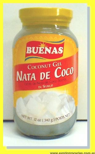 Coconut Gel in Syrup (Nata De Coco)