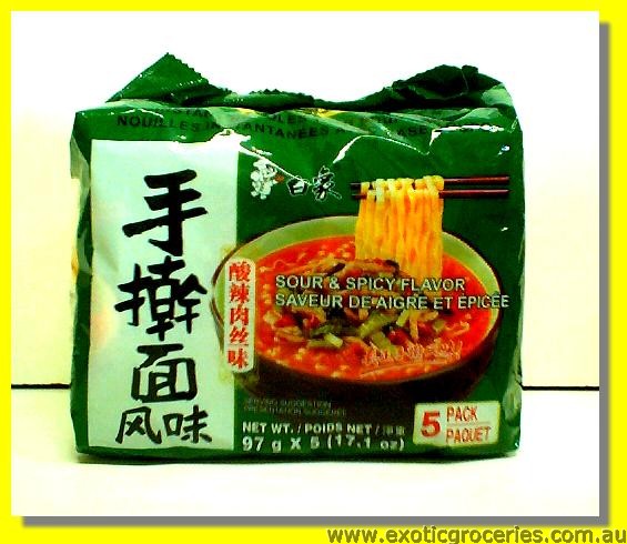 Instant Noodle Sour & Spicy Flavour 5pkts