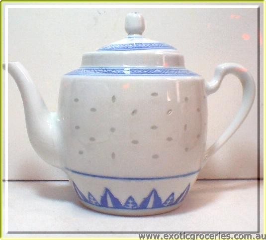 Rice Pattern Tall Teapot 2172