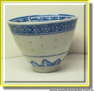 Rice Pattern Tea Cup GP802