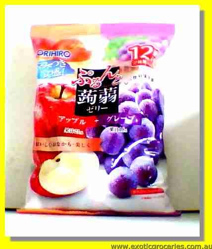 Fruit Jelly (Apple & Grape Flavour) 12pcs