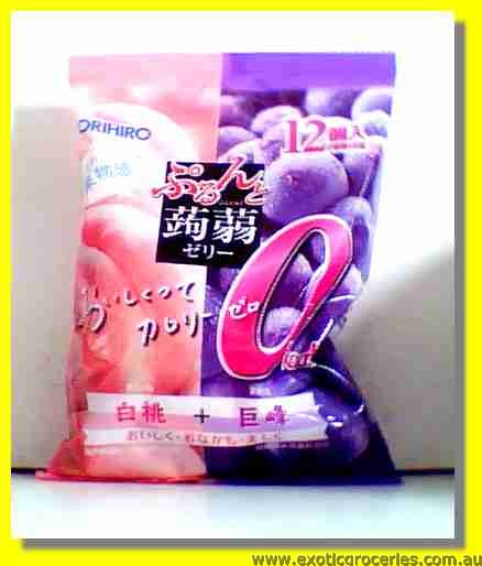 Jelly Peach & Grape Flavour 12pcs