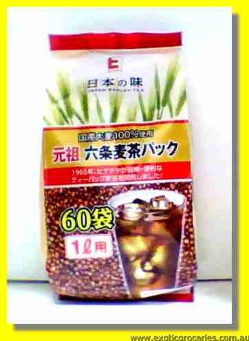 Barley Tea Ganso Rokujo Mugicha 60pcs
