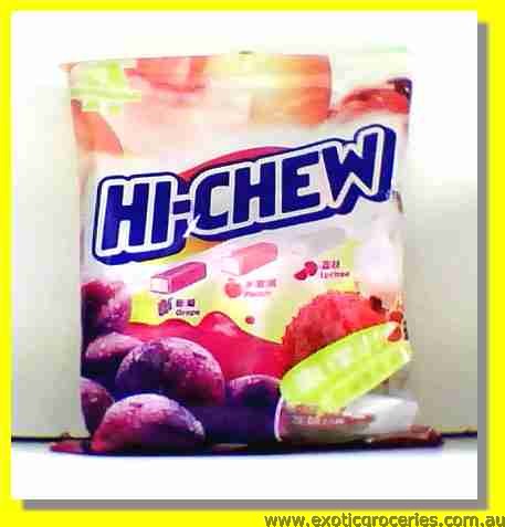 Hi Chew Mix Pink (Grape, Peach & Lychee Flavour)