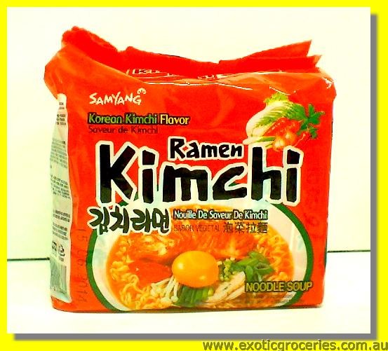 Kimchi Ramen Noodle Soup 5pkts