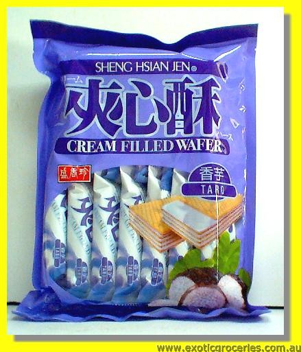 Taro Cream Filled Wafer