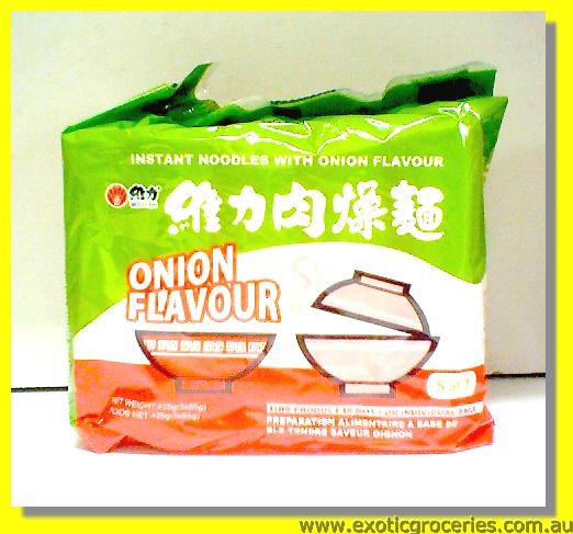 Instant Noodles with Onion Flavour 5pkts