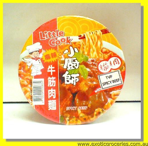 Stewed Spicy Beef Premium Instant Noodles