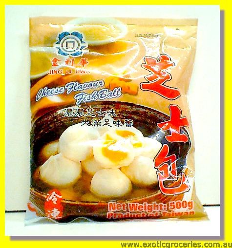 Frozen Cheese Flavour Fish Ball
