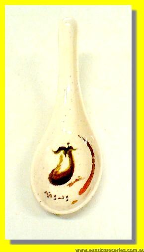 Melamine Spoon Eggplant SH-C1