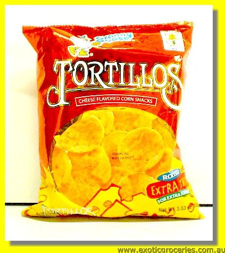 Tortillos Cheese Flavoured Corn Snacks