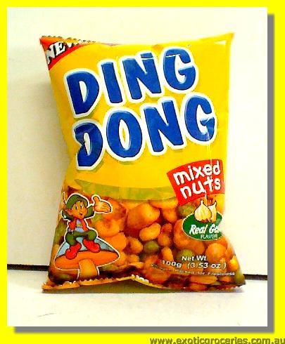 Ding Dong Mixed Nuts Garlic Flavour