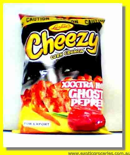 Cheezy Corn Crunch Extra Hot Ghost Pepper Flavour