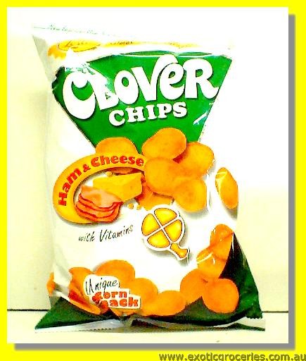 Clover Chips Ham & Cheese Flavour