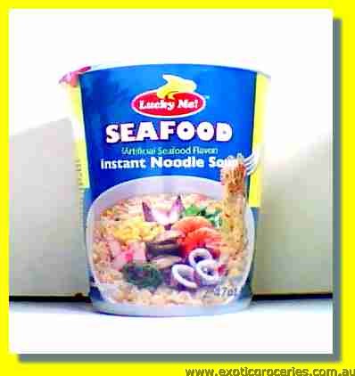 Instant Cup Noodle Seafood Flavour