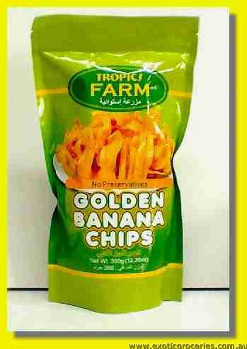 Golden Banana Chips