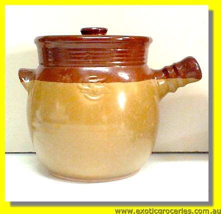 Tall Claypot Congee Pot #4