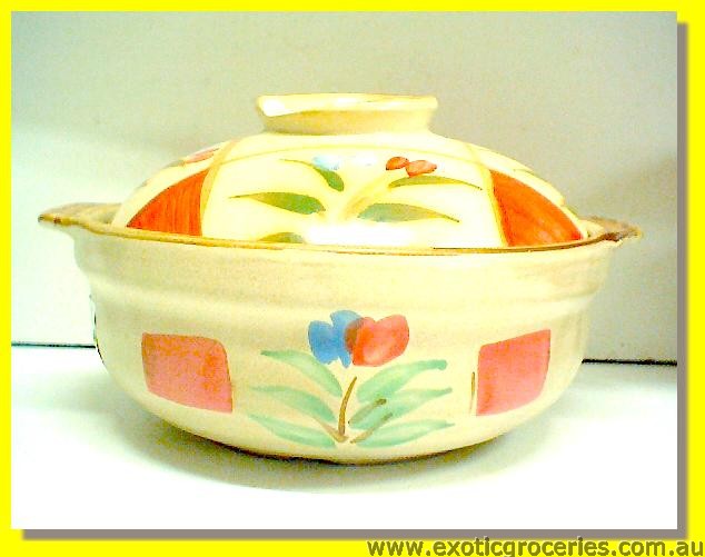 Japanese Style Clay Pot 20cm #7 (POT12B)