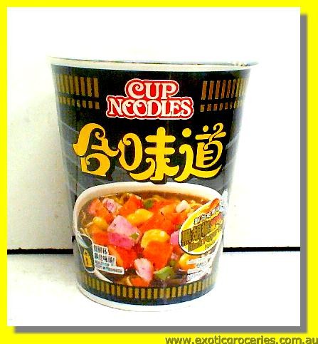 Instant Cup Noodles Black Pepper Crab Flavour