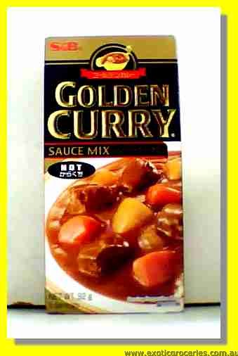 Golden Curry Sauce Mix Hot