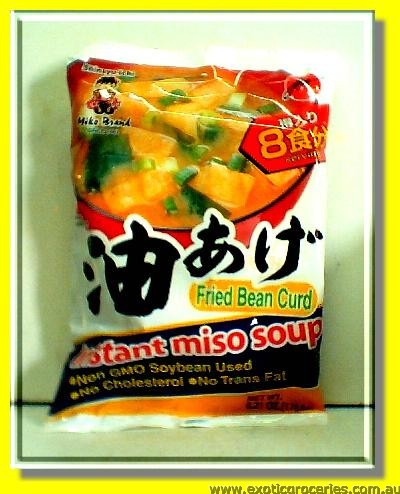 Instant Miso Soup Fried Beancurd 8 Servings