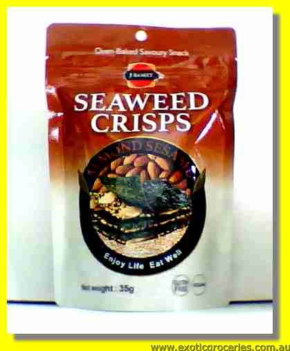 Seaweed Crisps with Almond Sesame