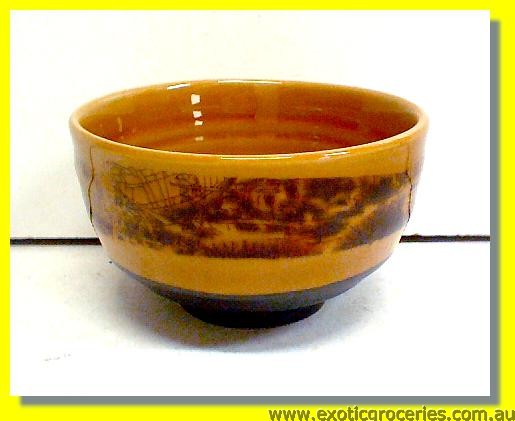 Yellow/Blue Qing Ming Bowl 10cm