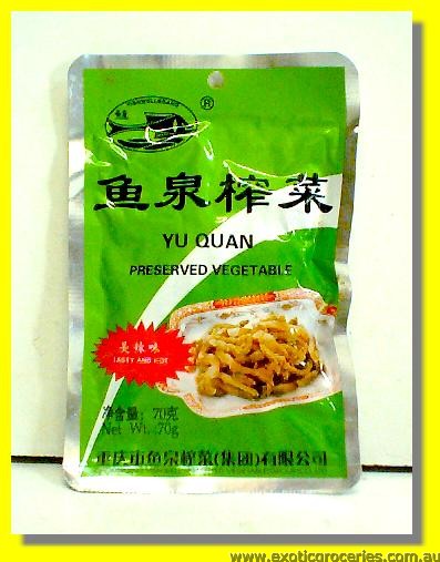 Yu Quan Preserved Vegetable Tasty & Hot