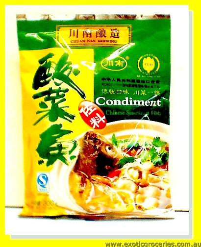 Chinese Sauerkraut Fish Condiment