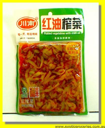 Pickled Vegetables with Chilli Oil