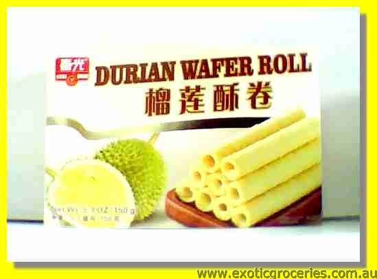 Durian Wafer Roll