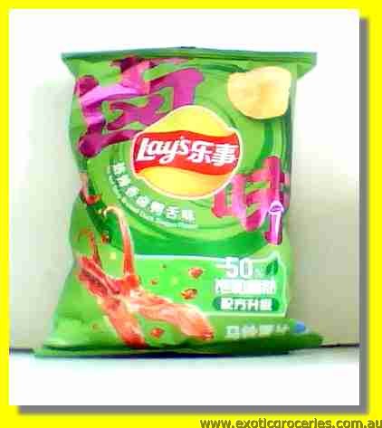 Potato Chips Hot & Spicy Braised Duck Tongue Flavour