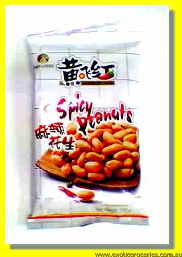 Crispy Spicy Hot Peanuts